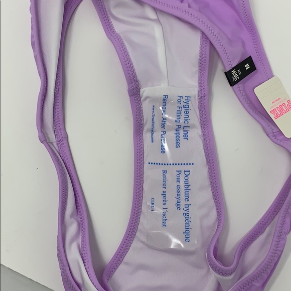 Pink Victoria’s Secret itsy mini ruched bikini Med - Picture 7 of 11